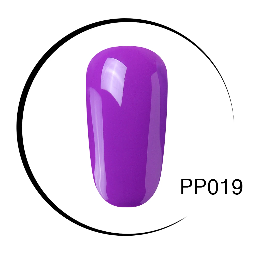 Elite99, 10 мл, гель для ногтей фиолетового цвета, модный УФ-гель для ногтей, замачиваемый, Полупостоянный светодиодный лак для ногтей - Цвет: PP019