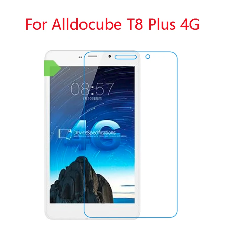 For AlldocT8 Plus 4G Защитная пленка для экрана Alldocube M5X, M5XS, power M3, T6 4G, T7, T8, Plus, T9 - Цвет: For AlldocT8 Plus 4G