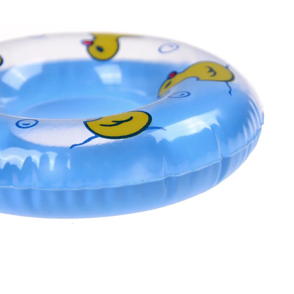 Милый мини плавательный круг спасательный пояс кольцо для куклы аксессуары для игрушек куклы, детские игрушки лучший подарок 2 цвета