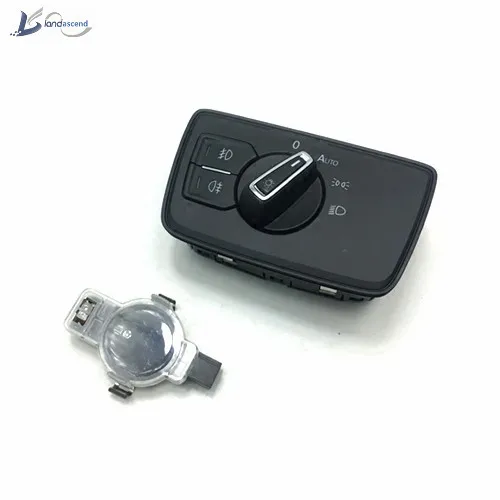 

Landascend Auto Headlight Switch Fog Lamp Switch with Auto Headlight Rain Light Sensor for VW Passat B8 3G0 941 633 H