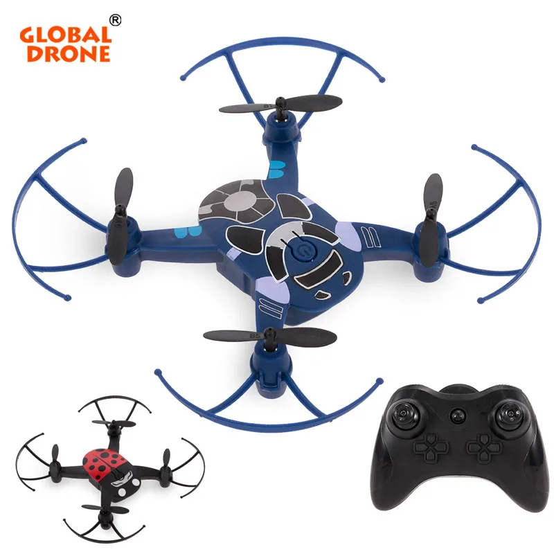 

Global Drone Mini Helicopter 2.4G 4CH 6-Axis Gyro Mini Drones VS H36 Quadrocopter