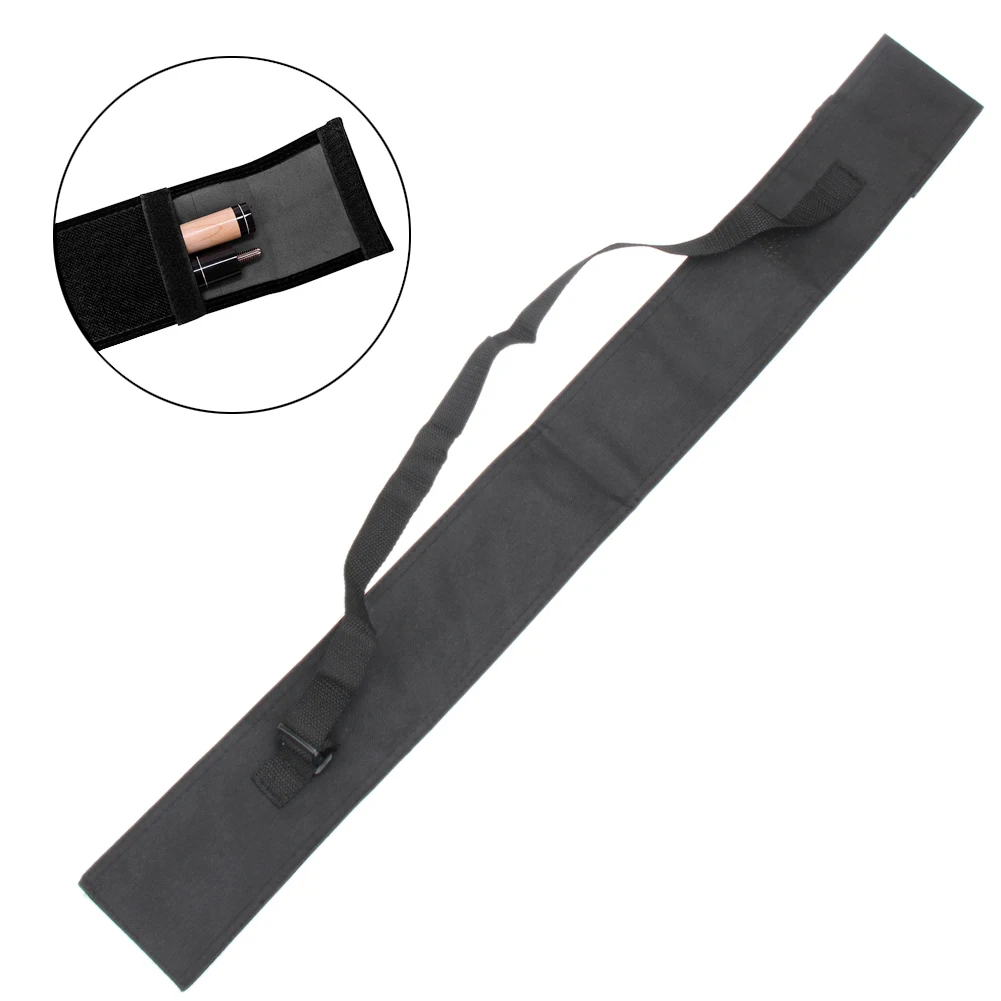 

Hot Sale Length Pool Cue Bag Canvas Material For 3/4 Billiard Stick Case Snooker Cues Bags Pool Billiards Accessories 45"/115cm