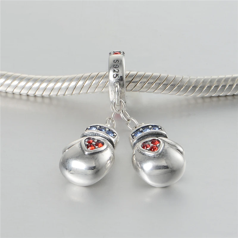 Подвеска Шарм из серебра 925 пробы для браслетов с троллем|christmas charms|charm pendantcharms