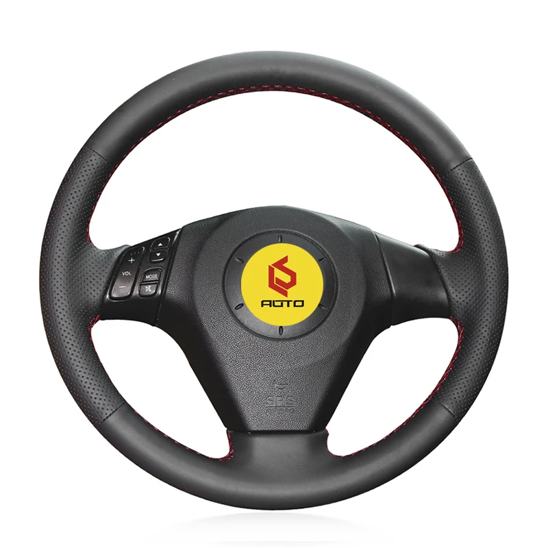 Braid on the Steering Wheel Cover for Mazda 3 Axela 2003-2009 Mazda 6 Atenza 2004-2008 Mazda 5 2004-20 Tampa do volante do carro Braid on the Steering Wheel Cover for Mazda 3 Axela 2003-2009 Mazda 6 Atenza 2004-2008 Mazda 5 2004-20 Tampa do volante do carro