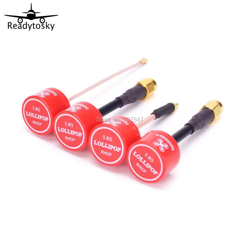 

Readytosky Lollipop 5.8G 2.3dBi RHCP Super Mini FPV Antenna SMA / RP SMA / UFL / Straight MMCX Antenna For FPV RC Drone
