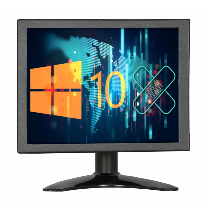 

8 inch Desktop Resistive Touch Screen Monitor 1024*768 VGA HDMI BNC CCTV Monitor with AV/BNC/VGA/HDMI/USB interface