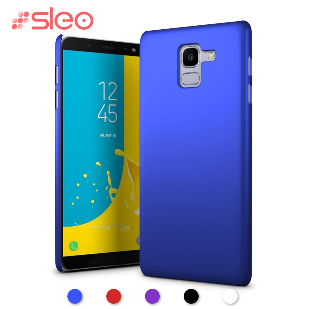 Sleo для samsung Galaxy J6 2018 чехол ультра тонкий чехол-накладка телефона из жесткого