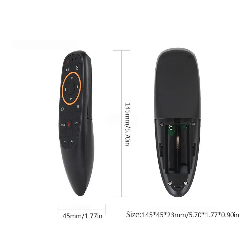 2,4G Air mouse голосовой пульт дистанционного управления мини беспроводная клавиатура домашний беспроводной универсальный пульт дистанционного управления с usb-приемником 1 комплект J2