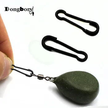 

20pcs Quick Links Clip Quick Change Clips Connect Swivel Lead Fishing Carp Fishing Terminal Tackle Accessories Kwik Link Swivels