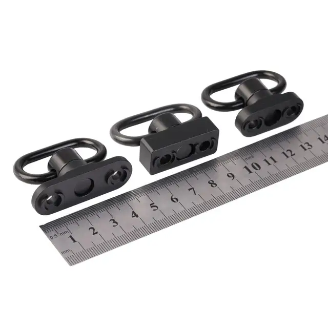 US $3.50 M-lok Sling Swivel Stud Mount Adapter For Rail Quick Release QD Sling Swivel Adapter Rail Mount Too