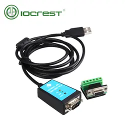 IOCREST USB к последовательному RS-422/485 кабель конвертер usb к rs485 rs422 адаптер