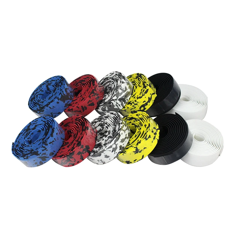 Road Bike Bicycle Handlebar Tape, Cycling Handle Belt, Cork Wrap, Non Slip Sweat Absorbent, Bull Horn Handle Bandage