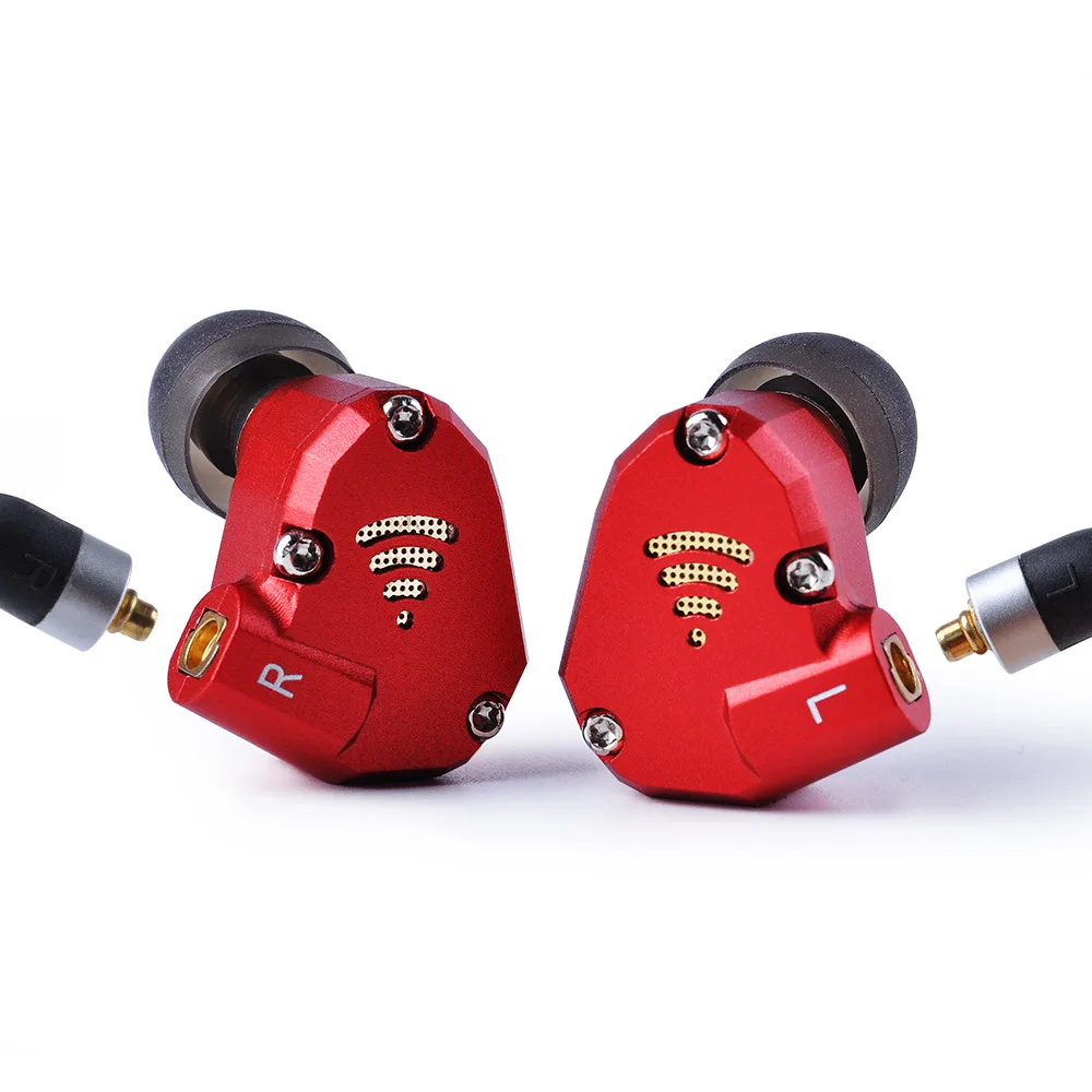 Wooeasy PHB EM 023 2BA + 2DD наушники гибридные HIFI Monito металлические для бега спортивные