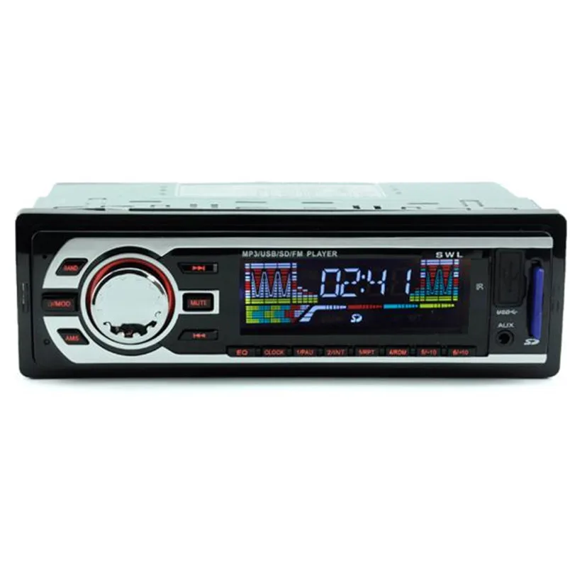 Car Stereo Audio In Dash FM Aux Input Receiver SD USB MP3 Radio Drop