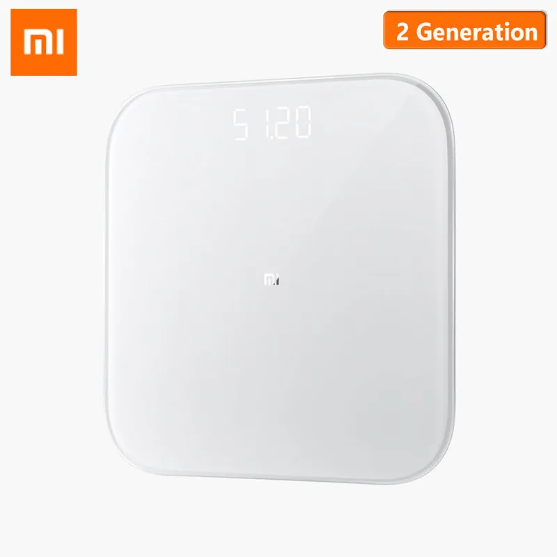 

Original Xiaomi Smart Scale Health Weight Scale 2 Bluetooth 5.0 Digital Scale Support Android 4.3 iOS 9 Mifit APP 300X300X20mm