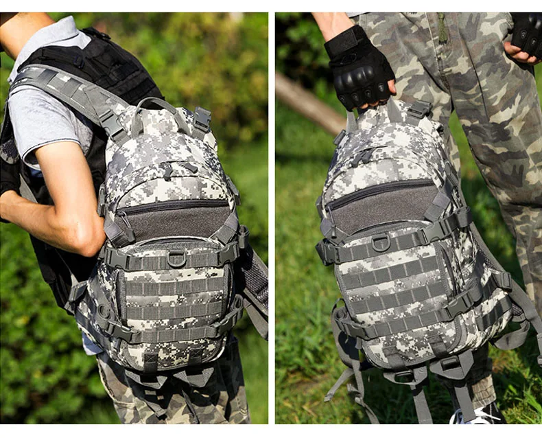 25л тактическая сумка Военный Рюкзак Molle мужские дорожные сумки Открытый Фанни Охота Кемпинг Рюкзак армейский походный мешок тактик XA107WA