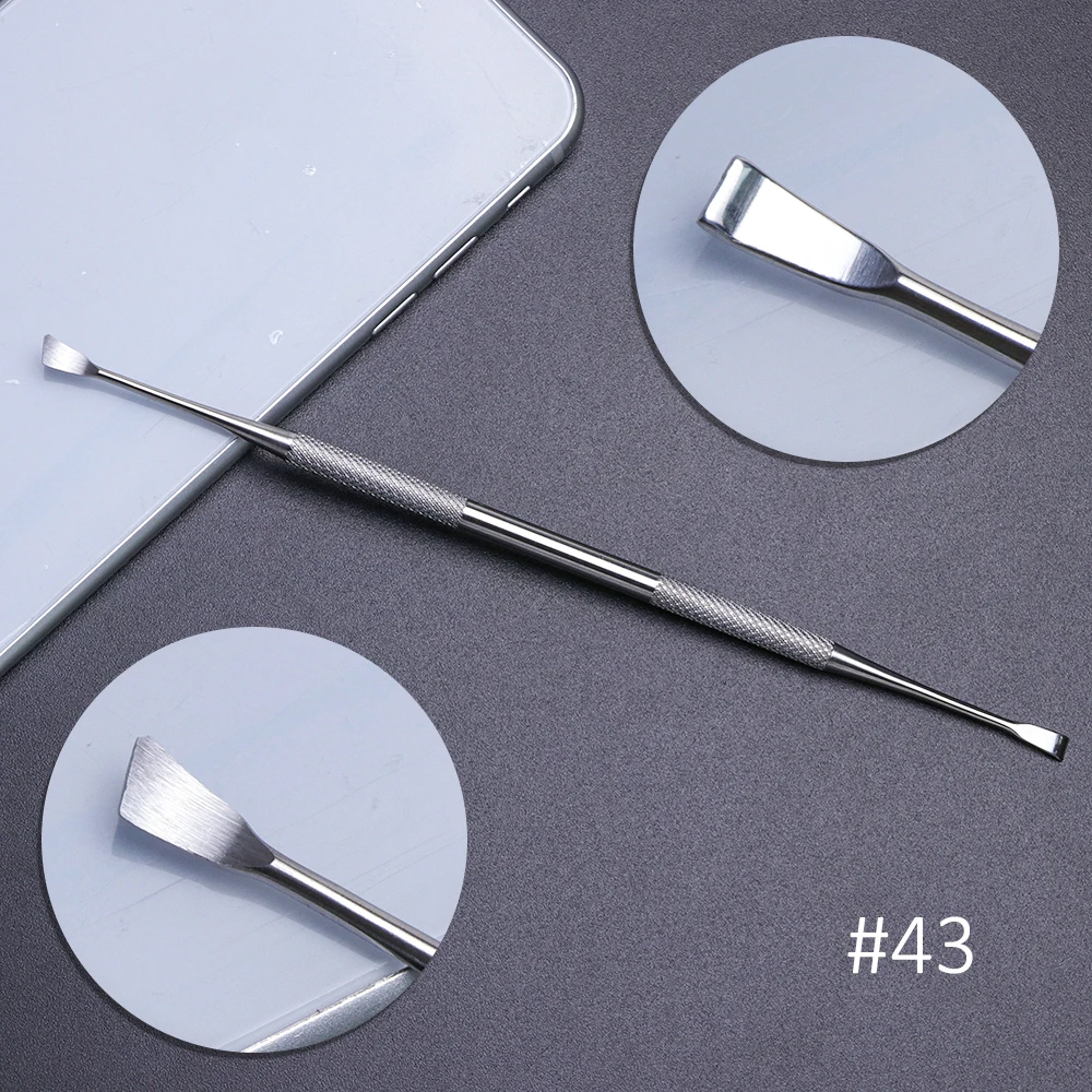 43 Stainless Steel Cuticle Remover