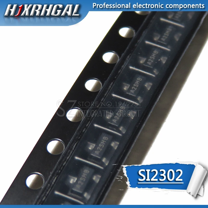 Новые и оригинальные SI2302D SI2307 SI2301 SI2305 SI2306 SOT23 IC HJXRHGA 50 шт.|Интегральные схемы| |