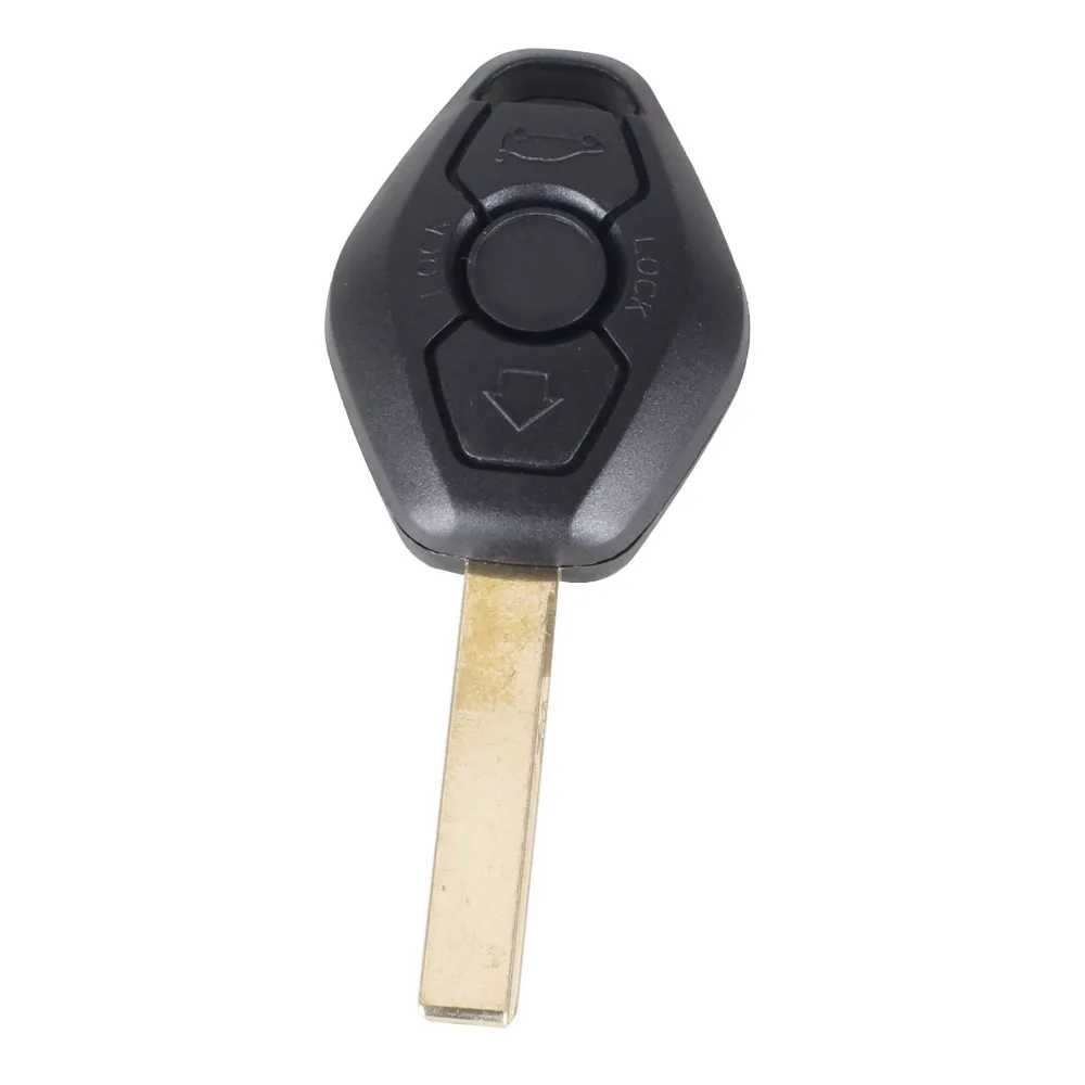 Dandkey 3 Кнопка Uncut удаленный ключевой чехла для BMW 3 5 7 серии 325 325i 325Ci 330 330i 325 325i 525 525i X5 X3 Z3