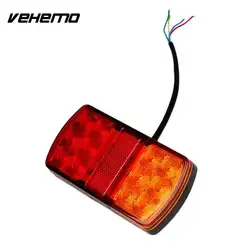 Vehemo 12 В 12 LED Прицепы грузовик задний индикатор лампа караван фуры Ван