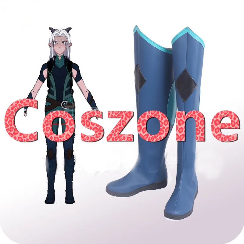 The Dragon Prince Rayla Shoes Cosplay Boots (2)