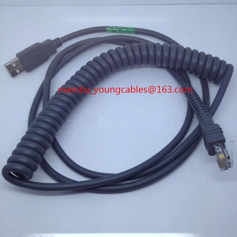 Спиральный USB-кабель 10 шт. для сканера символов LS2208 LS4208 LS9208 оптом | Электроника