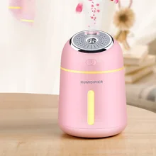 4 in1 USB диффузор очиститель и увлажнитель воздуха с светодиодный свет мини-вентилятор бытовую технику удобный Автомобильный увлажнитель воздуха для офиса Hom