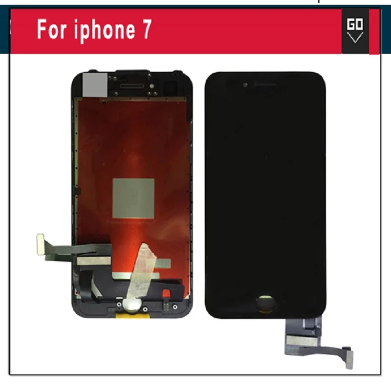 10pcs LCD For Apple for iPhone7 Display With Touch Screen Digitizer Assembly iphone 7 plus DHL free | Мобильные телефоны и