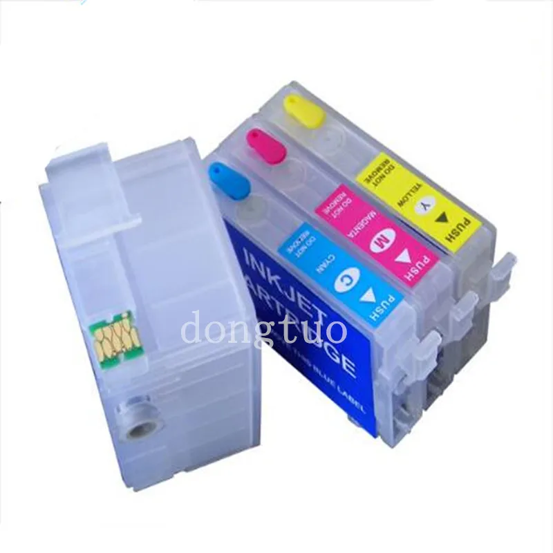 

T2701 T2711 27XL Refillable ink cartridges for Epson for WorkForce WF7110 7610 7620 WF3620 WF3640 7110DTW 7610DWF printer