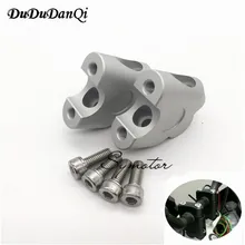 Motorcycle CNC Aluminum Handlebar Riser Clamp Mount Taper 2pcs 7/8 Motorcycle CNC Aluminum Handlebar Riser Clamp Mount Taper 2pcs 7/8