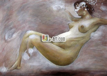 

Canvas prints art The most beautiful painting, picture from a Pregnant mother's nude oil painting Human-001 Free shipping