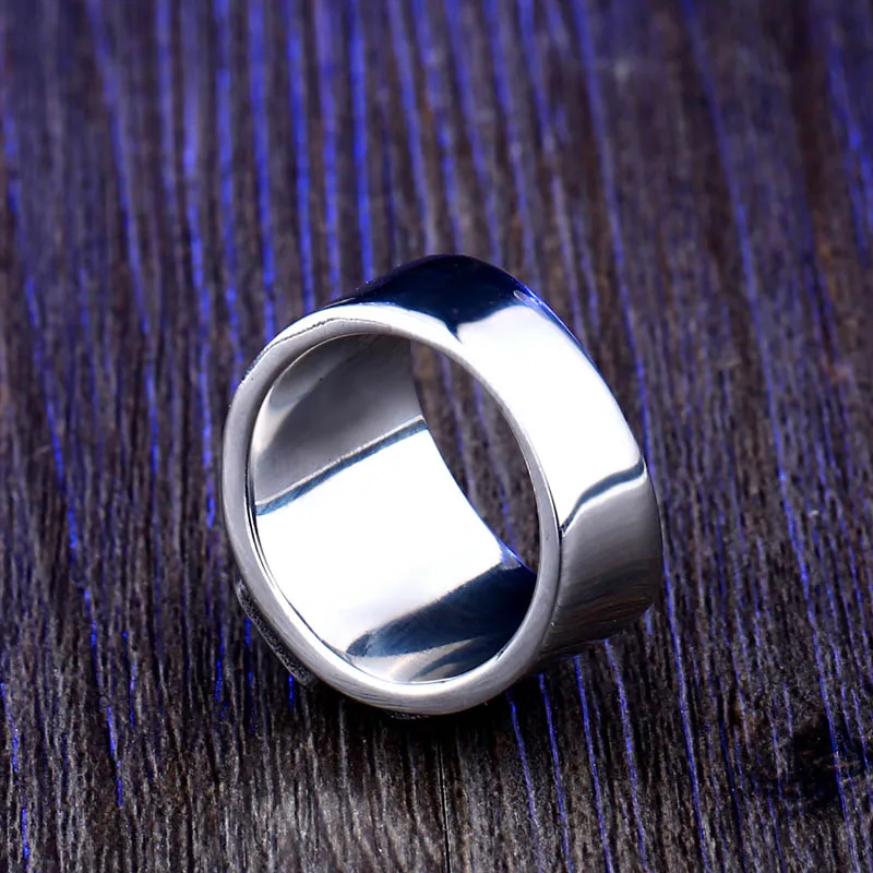 BEIER new store Stylish square embedding green and blue stones for men and women's high quality jewelry gifts LLBR8-586R