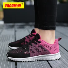 Women Casual Shoes Fashion Breathable Walking Mesh Flat Shoes Woman White Sneakers Women 2019 New Shoes Sport