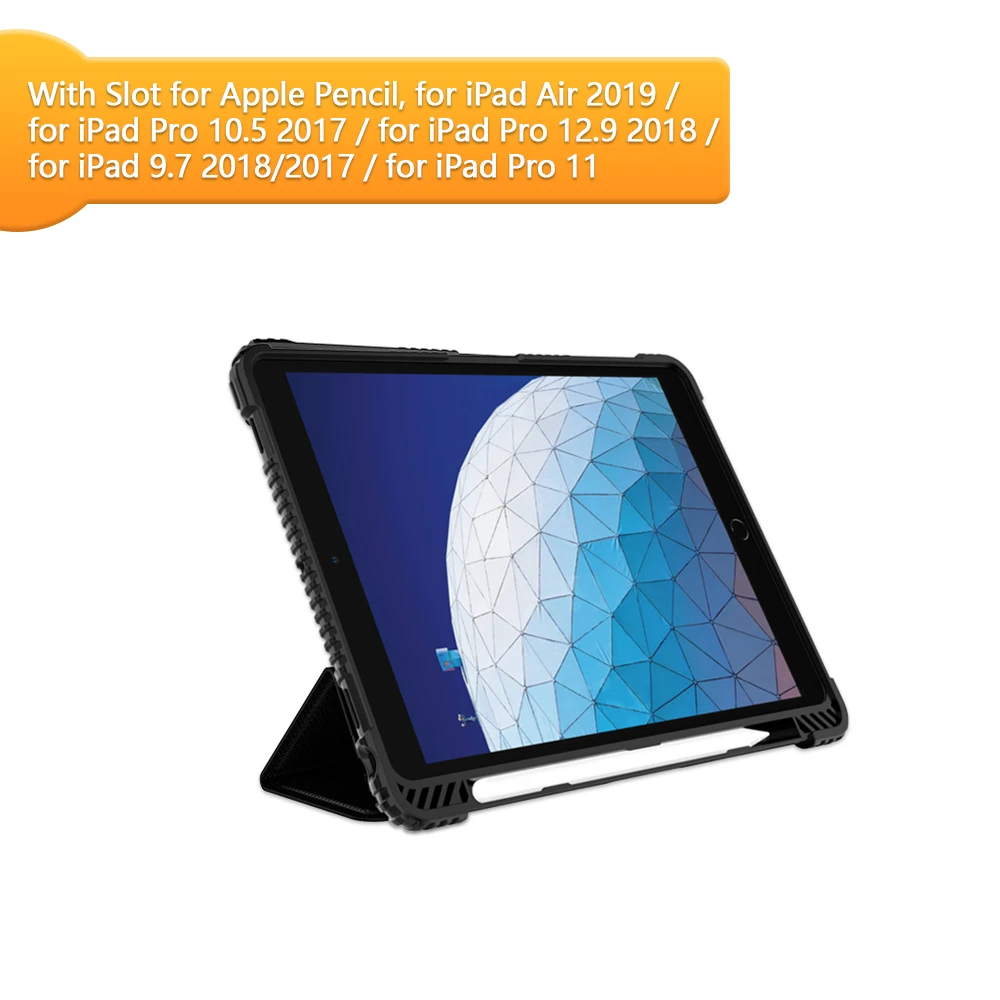 16 for iPad Air 2019 Pro 10.5 2017 Mini 2019 Mini 4 Case PU Leather Smart Cover (1)