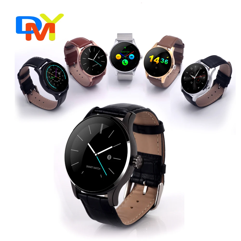 Original Smart Watch Track Wristwatch MTK2502 Bluetooth K88H font b Smartwatch b font Heart Rate Monitor