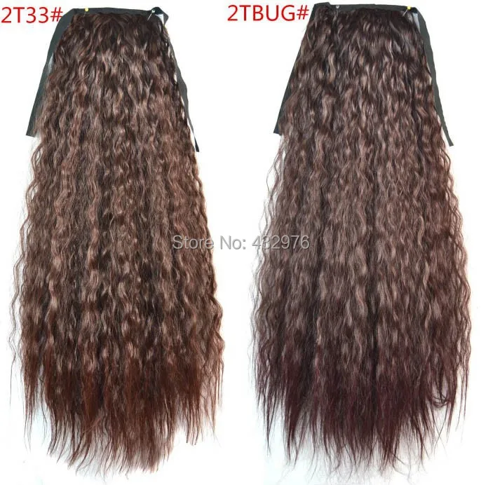 Women Hair Extensions 60cm 13 Colors Afro Kinky Curly Hair