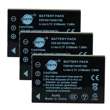 DSTE 3 шт. HD170 аккумуляторная батарея для Drift Innovation HD170 HD170 HD-170 Stealth цифровая камера