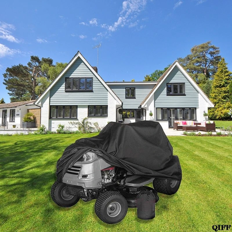 

Riding Lawn Mower/ Tractor Cover 210D Waterproof Heavy Duty Durable UV Protection Universal