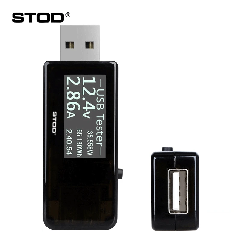 

BOTD USB Tester Charger Meter DC 4V To 30V 0.1A To 5A Digital Voltmeter Ammeter Support QC 2.0 3.0 For Cable Power Bank Adapter