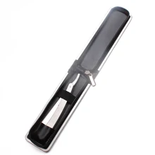 500 шт 14,5*1,5 см парикмахерская бритва край складной бритвенный нож инструмент для удаления волос бритвенная бритва нержавеющая Подгонянная C6104