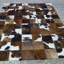 Модный художественный ковер Натуральная воловья кожа ковры