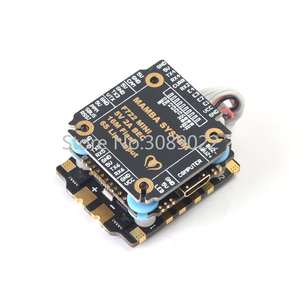 Diatone MAMBA F722 MINI STACK 2 6S Dshot 300/600/1200 FPV Racing drone ESC башня управления полетом для RC Drone