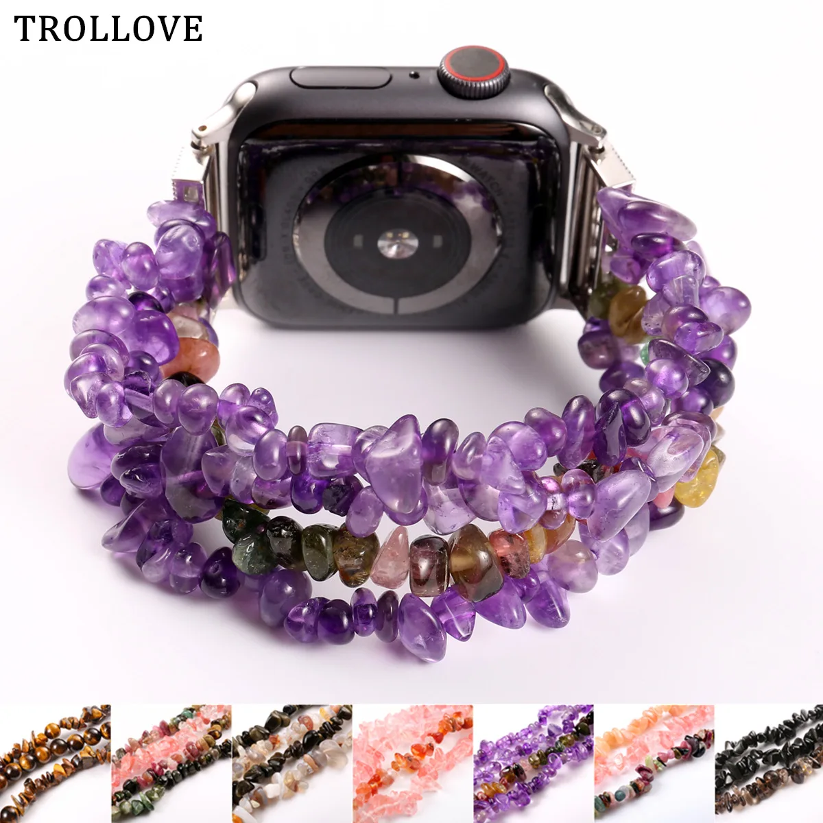 

For Apple Watch Band Series 4/3/2/1 40MM 44MM Women's Artificial Jewelry Wrist for iWatch Bracelet Replacement Band 38mm 42mm