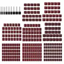 Новинка 338 шт барабанные шлифовальные абразивные барабанные наборы 1/" 1/4" 3/" сверлильный патрон шлифовальный инструмент набор для шлифовальных инструментов