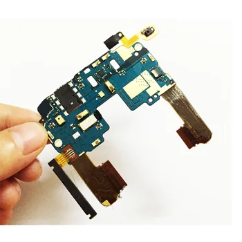 

For HTC One Mini M4 Mainboard motherboard Power on/off volume buttons main flex cable with headphone jack audio Replacement