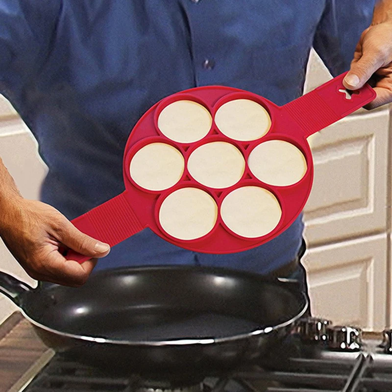 

2017 Non Stick Flippin' Fantastic Nonstick Pancake Maker Egg Ring Maker Kitchen