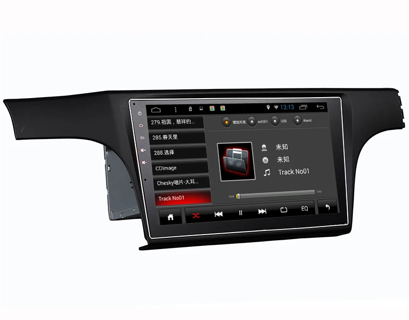 Sale 10.1 inch Screen Car DVD Player GPS Navigation Stereo Media Radio For Volkswagen VW LAVIDA 2014 with Pure Android 5.1.1 System 3