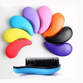 

600pcs Magic Handle Tangle Detangling Comb Shower Hair Brush Detangler Salon Styling Tamer exquite cute useful Tool Hot haircomb