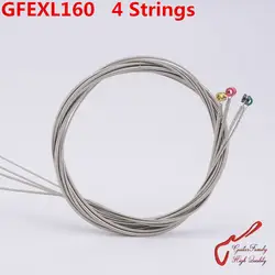 1 компл. guitarfamily GFEXL160 Никель ран 4 Strings Электрическая басовая струна (050-105) Сделано в США