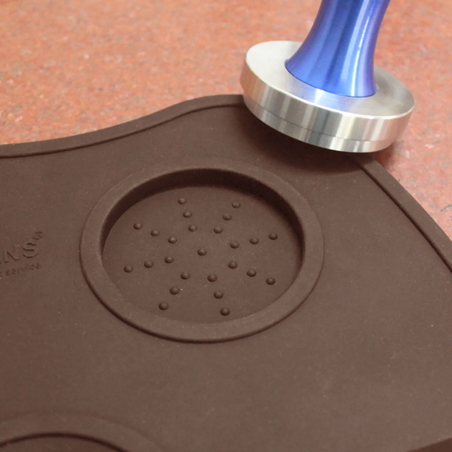 Behogar силиконовая эспрессо Кофейная подставка для трамбовки угловая трамбовка коврик инструменты для баристас ж/не скользкая еда безопасные Кухонные гаджеты